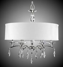  CH5603-G-37G-ST-PG - 24 inch Kaya Drum Shade Chandelier